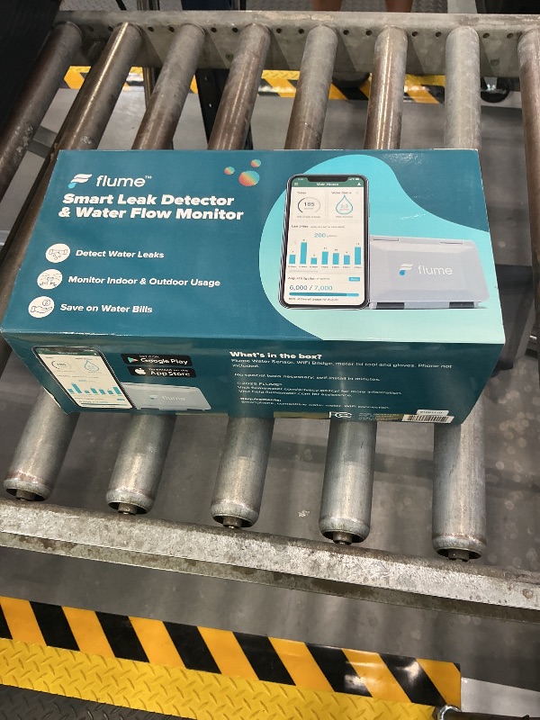 Photo 1 of Flume F2X Smart Home Water Monitor and Leak Detector (Newest Model) – Real-Time Water Usage Tracking, Indoor/Outdoor Leak Alerts, Irrigation & Sprinkler Monitoring, Easy No-Plumbing Installation