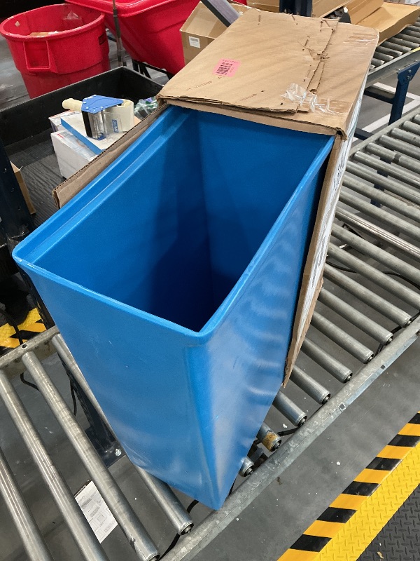 Photo 1 of Channel 123B Ingredient Bin, Replacement Bin Only, Plastic Construction, 15"W x 9"D x 22"H, NSF Listed, Durable Storage Solution for Dry Ingredients, Blue Color