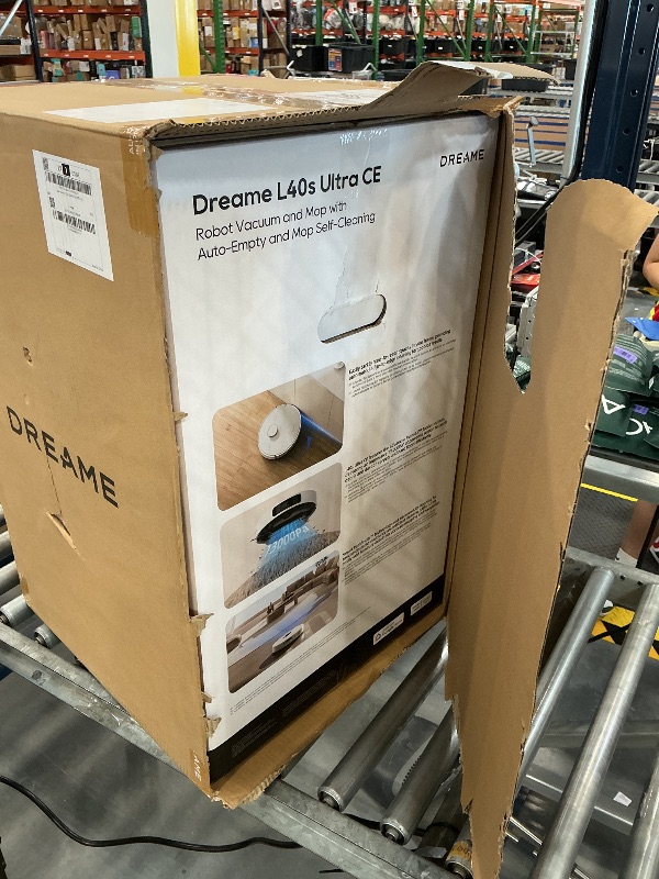 View 3 of dreame L40s Ultra CE Robot Vacuum and Mop with Self-Emptying, TriCut Brush