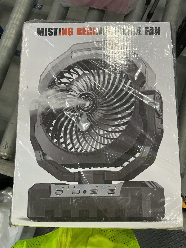 Photo 1 of Fentara Portable Misting Fan, 36000mAh Rechargeable Battery