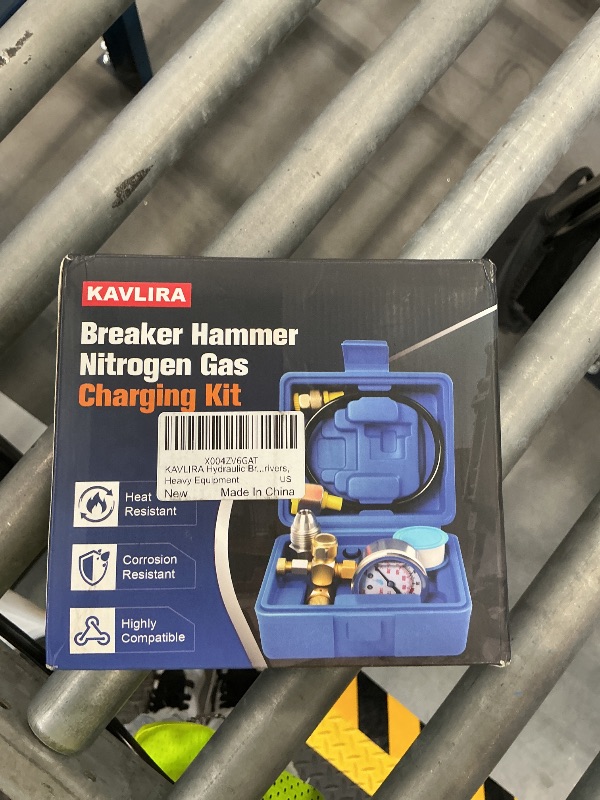 Photo 1 of KAVLIRA Hydraulic Breaker Nitrogen Charge Kit