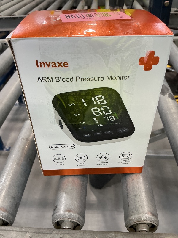 Photo 1 of Invaxe Automatic Upper Arm Blood Pressure Monitor