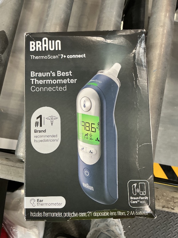 Photo 1 of Braun ThermoScan 7+ Connect Digital Ear Thermometer
