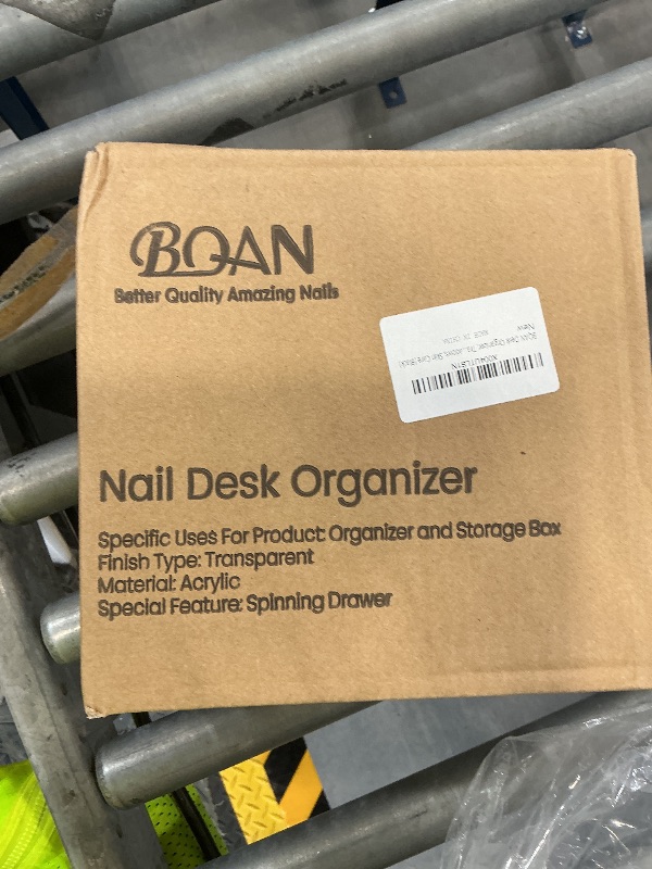 Photo 1 of BQAN Transparent Acrylic Nail Desk Organizer