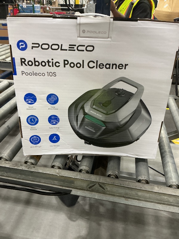 Photo 1 of Pooleco Cordless Robotic Pool Cleaner - Forest Green