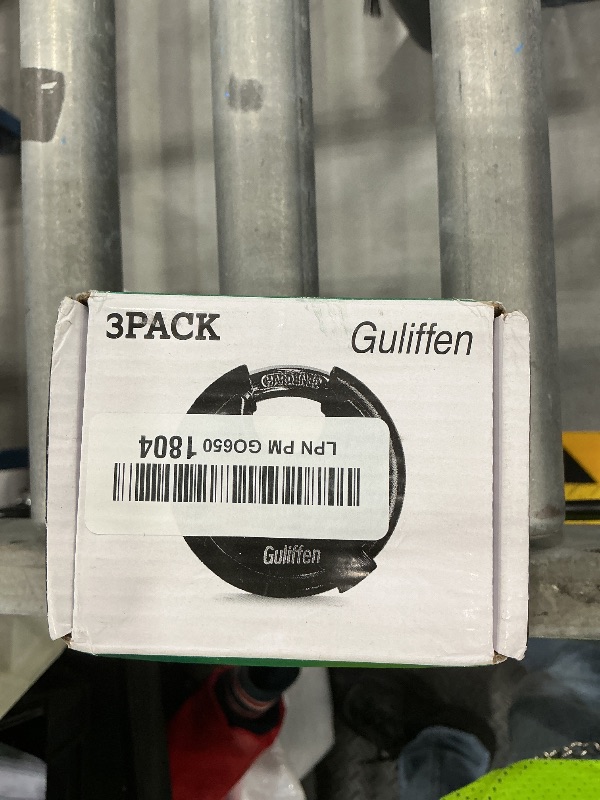 Photo 1 of Guliffen 3-Pack Combination Disc Padlocks