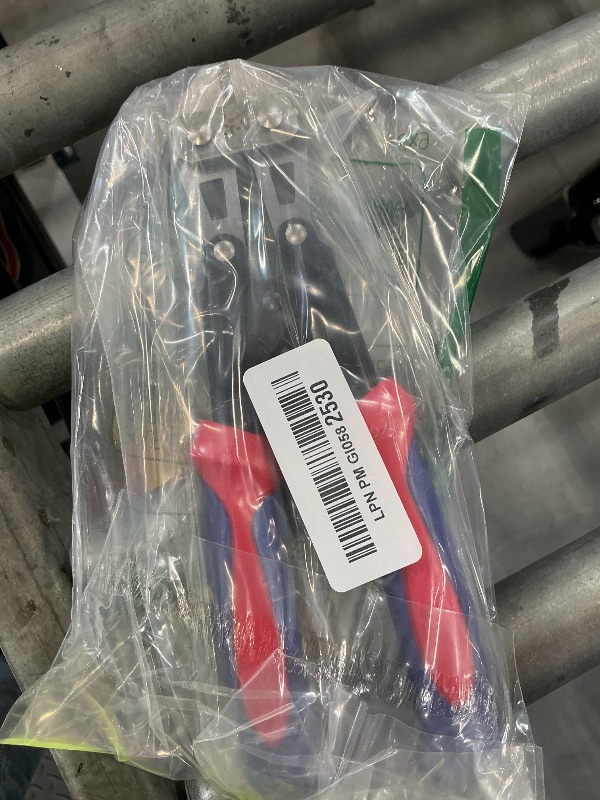 Photo 1 of WORKPRO Mini Bolt Cutter 8-inch, Spring Loaded Small Heavy Duty Wire Cable Cutter, Snips Clippers with Soft Anti-Slip Handle
