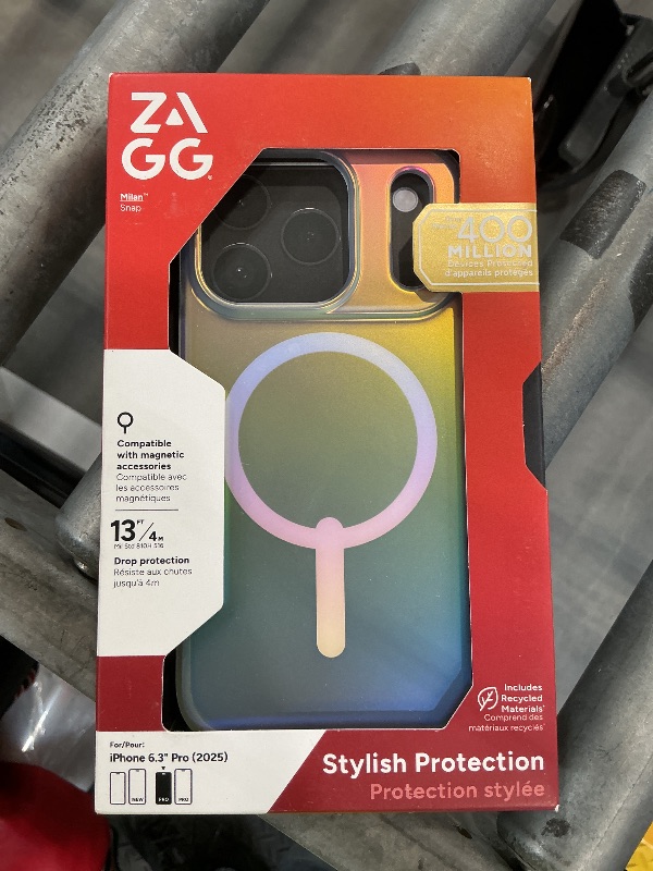 Photo 1 of ZAGG Milan Snap Case for iPhone 17 Pro - Iridescent