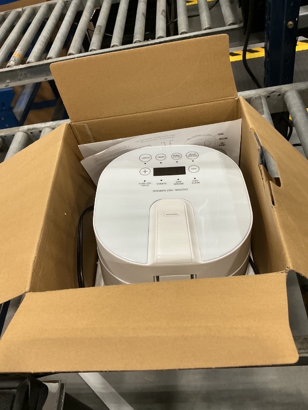 Photo 1 of GreenLife Digital Rice Cooker - 4-Cup Cooked, White