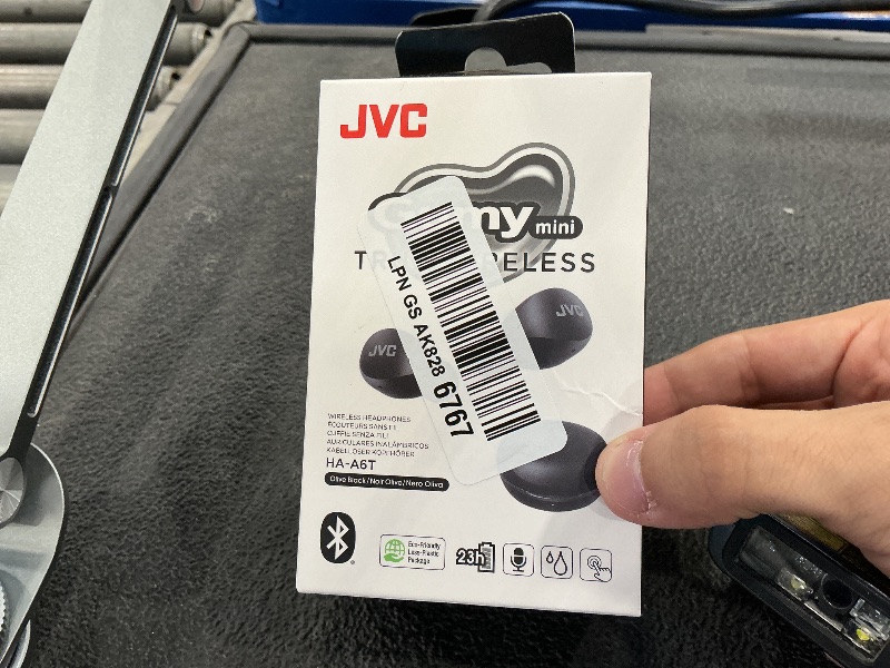 Photo 1 of JVC Gumy Mini True Wireless Earbuds, Black