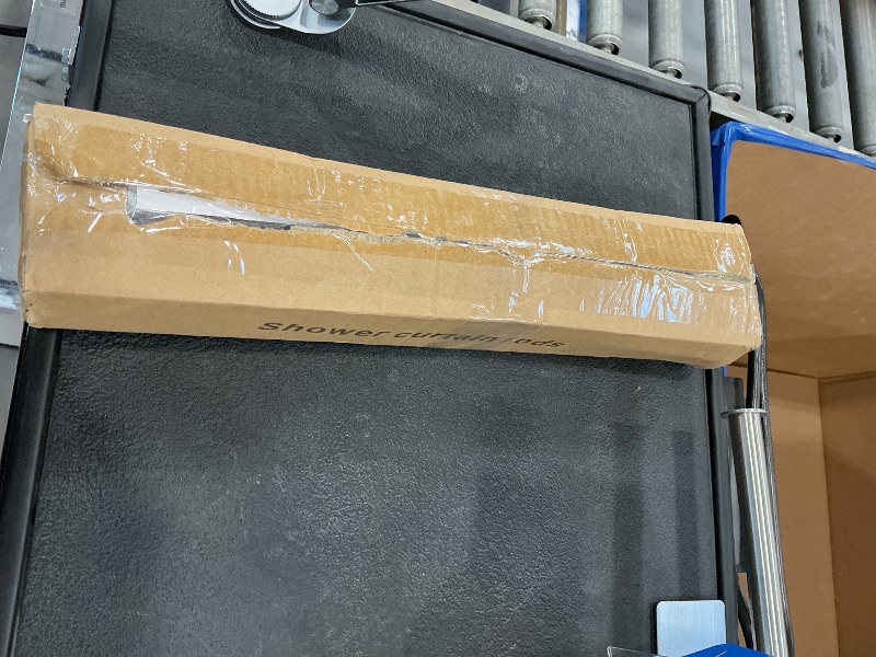 Photo 1 of CorkLatta White Shower Rod 31-92 Inch