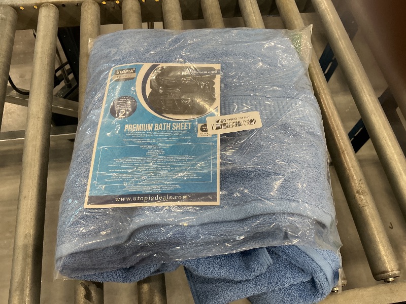 Photo 1 of Utopia Towels 2 Pack Bath Sheets - Electric Blue