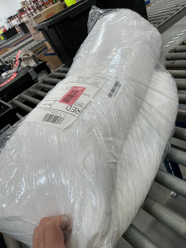 Photo 1 of Ailuteie Long Body Pillow, 47 Inch, Misty White