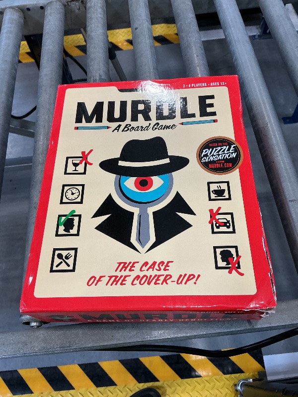 Photo 1 of Goliath Murdle Board Game | Murder Mystery, Deduction, Logic