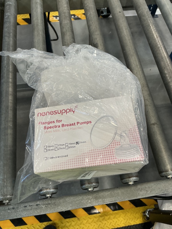 Photo 1 of Nenesupply 21mm 2 pc Flanges Compatible with Spectra S2 S1 9 Plus Synergy Gold Breastpump Replacement to Spectra Pump Parts Flange Accessories Wide Mouth Work with Valve Backflow Protector Bottle