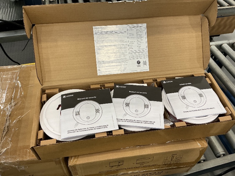 Photo 1 of Kidde Hardwired Smoke & CO Detector, 3-Pack
