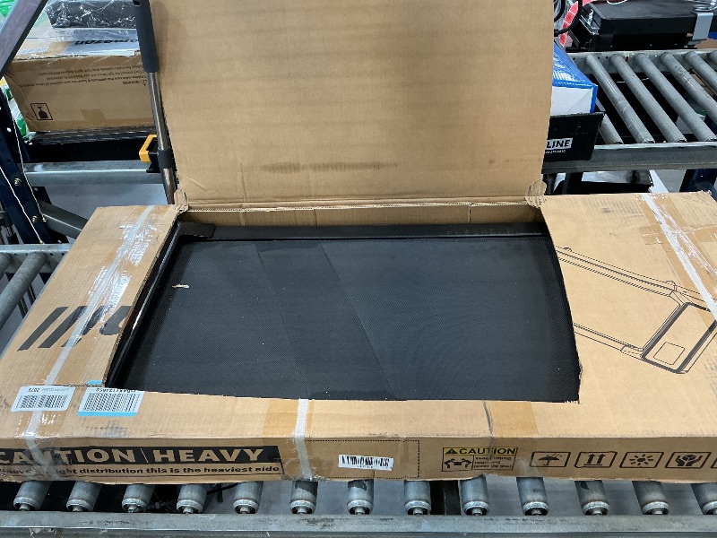 Photo 1 of HOELLL Walking Treadmill Pad with 5% Adjustable Incline and APP Sync, Small Compact Under Desk Treadmills for Home and Office with Remote Control and LED Display, 2.5HP, Black