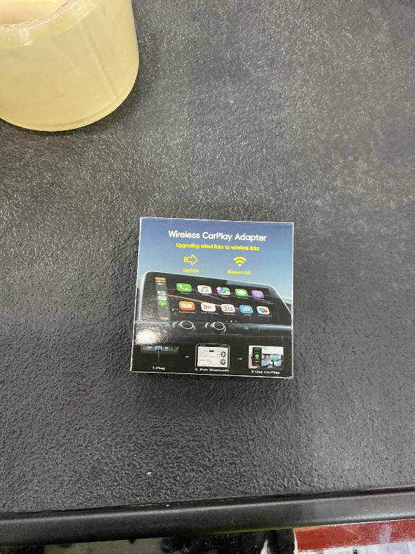 Photo 1 of Pluvixa Wireless CarPlay Adapter (Orange)