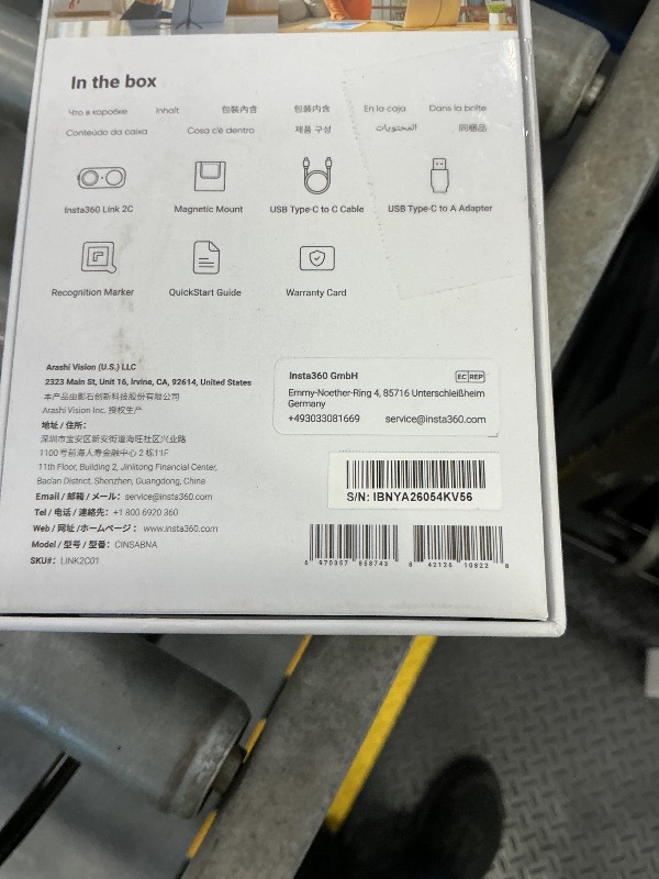 Photo 1 of Insta360 Link AI-Powered 4K Webcam