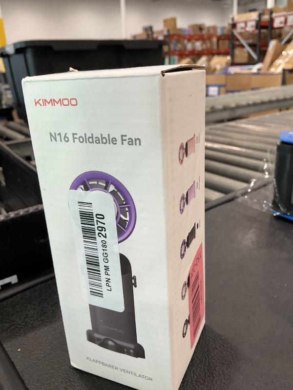 Photo 1 of KIMMOO Handheld Turbo Fan, 21000 RPM, 199 Speeds, 14-Hr Cooling