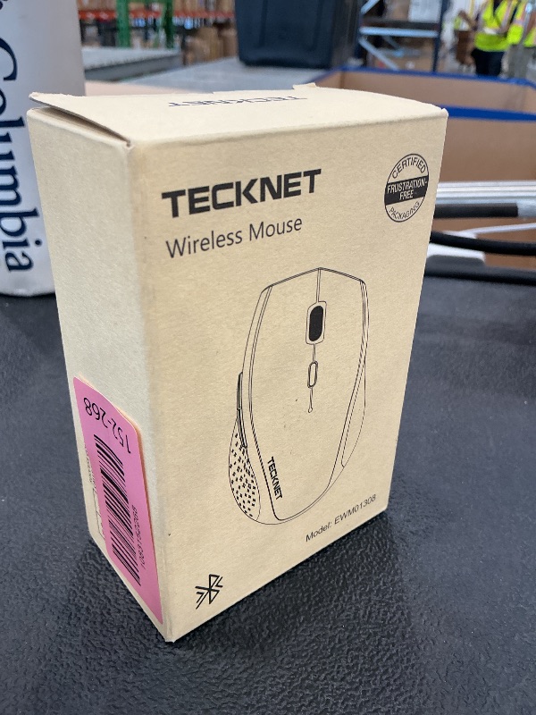Photo 1 of TECKNET Bluetooth Mouse, 3200 DPI, 6-Level Adjustable, 2-Year Battery