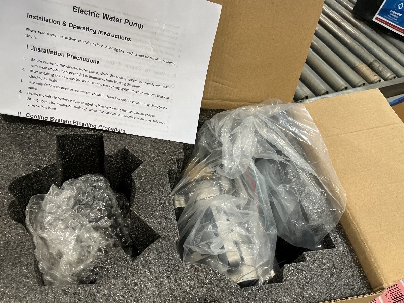 Photo 1 of GDUKOP Electric Engine Water Pump with Thermostat for BMW
