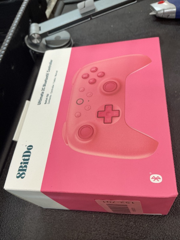 Photo 1 of 8Bitdo Ultimate 2C Bluetooth Controller for Switch/Switch 2 - Pink