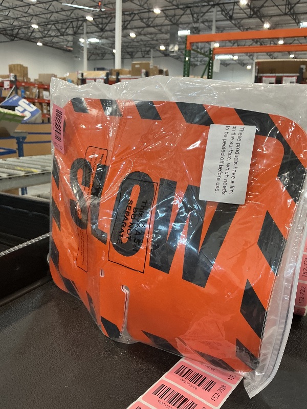 Photo 1 of Flutesan Traffic Cone Signs - Slow - 3 Pack