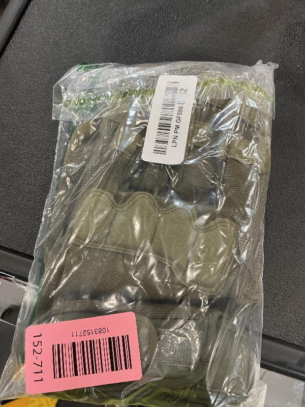 Photo 1 of HYCOPROT Full Finger Gloves - Green, Large