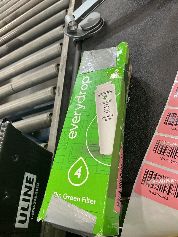 Photo 1 of everydrop by Whirlpool Ice & Water Refrigerator Filter 4, Green, EDR4RXD1