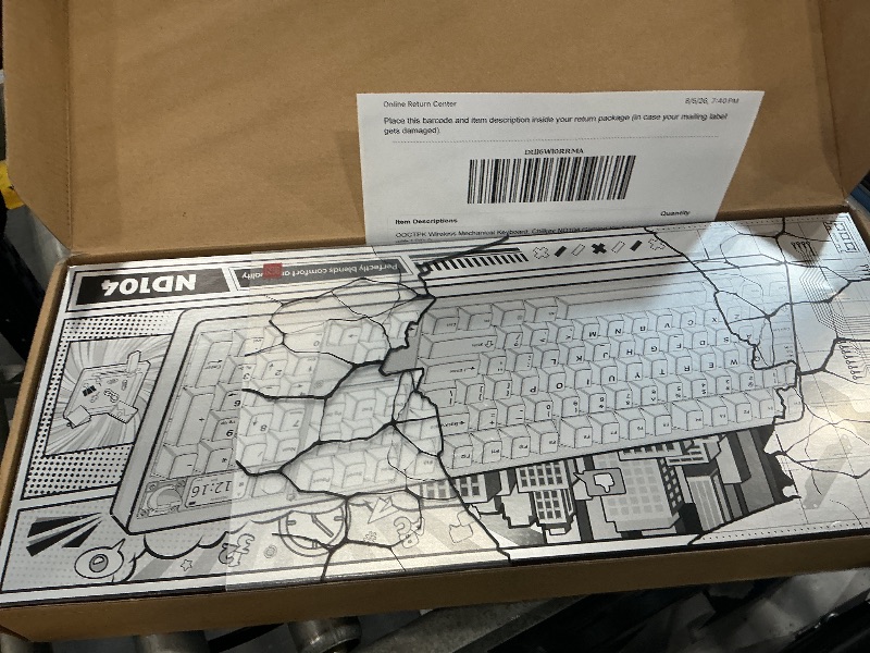 Photo 1 of OOCTPK ND104 Wireless Mechanical Keyboard