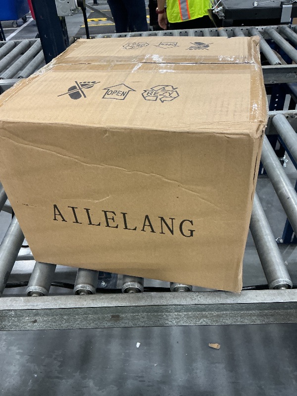 Photo 1 of AILELANG Brass Milk Glass Pendant Light