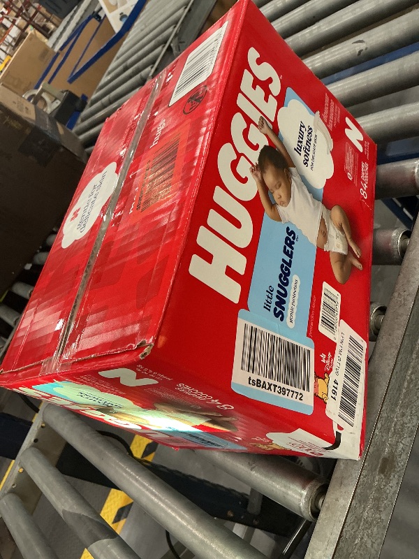 Photo 1 of Huggies Little Snugglers Newborn Diapers, 84 Count