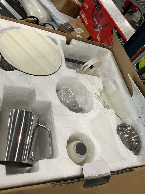 Photo 1 of Hanrose Espresso Machine with Grinder & Milk Frother