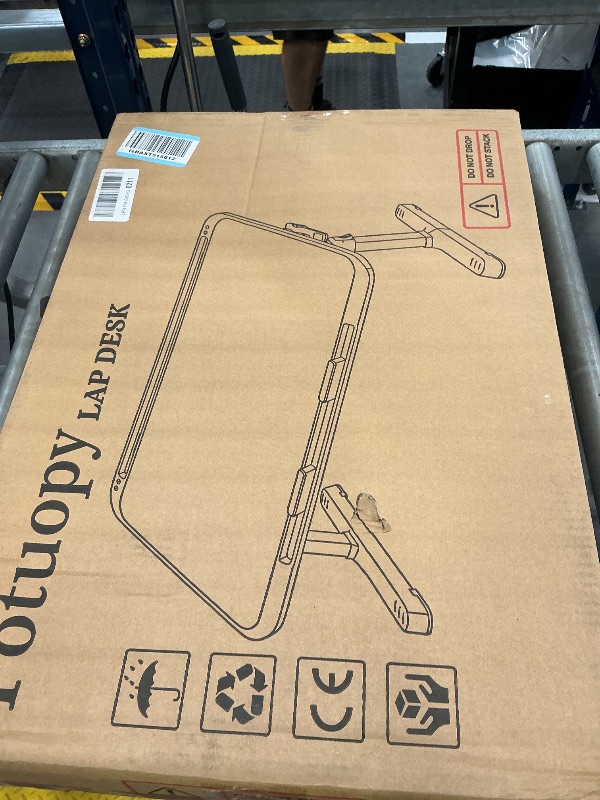 Photo 1 of Potuopy Adjustable Laptop Lap Desk, X-Large Foldable