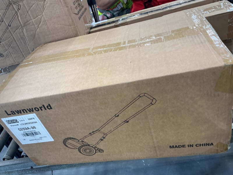 Photo 1 of Lawnworld 16-Inch 5-Blade Reel Lawn Mower