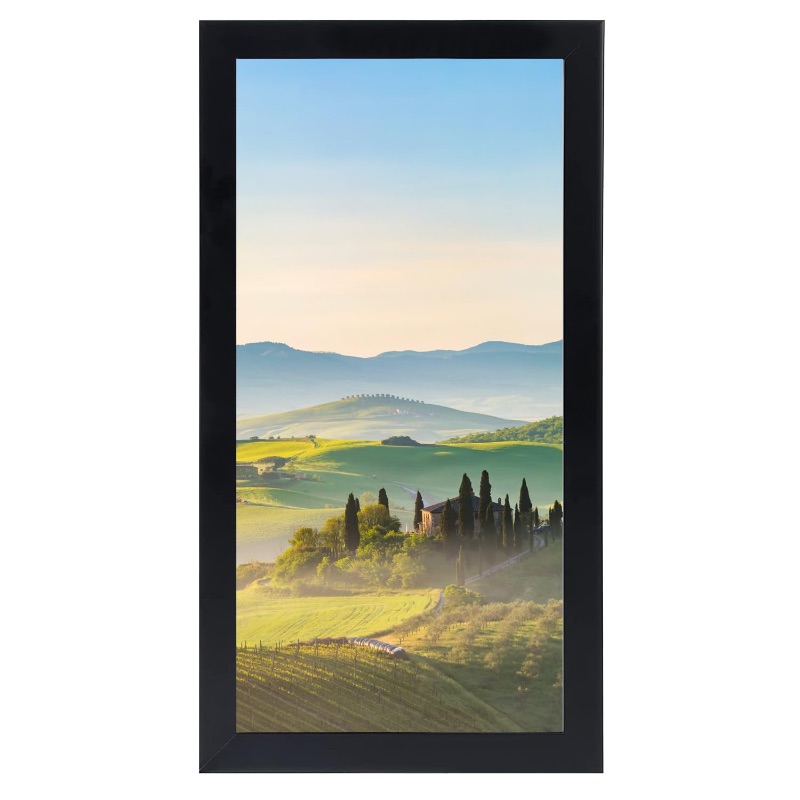 Photo 1 of HUKONHEP 8"x22" Black Picture Frame