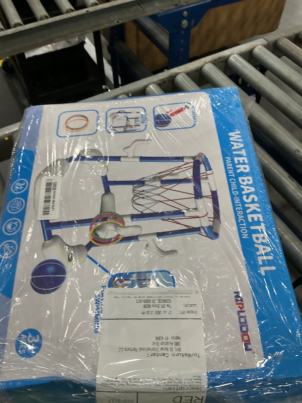 Photo 1 of NIPLOOOW Pool Basketball Hoop & Ring Toss Toy Set