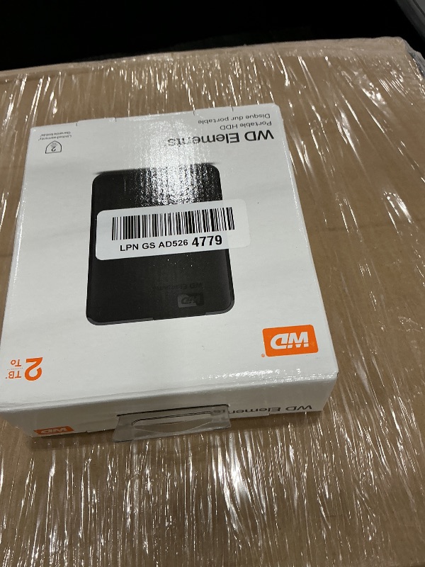 Photo 1 of WD 2TB Elements Portable External Hard Drive