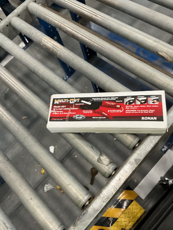 View 2 of Multi-Cut Industrial Cutter, Heavy Duty Blade for Plastic, Rubber, Vinyl