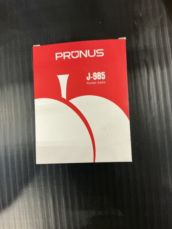 Photo 1 of PRUNUS J-985 AM/FM Portable Pocket Radio