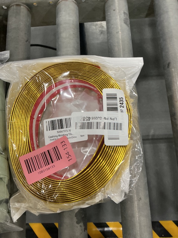 Photo 1 of Gaahing Multifunctional Molding Trim, Shiny Gold (16.4ft x 1.18inch)