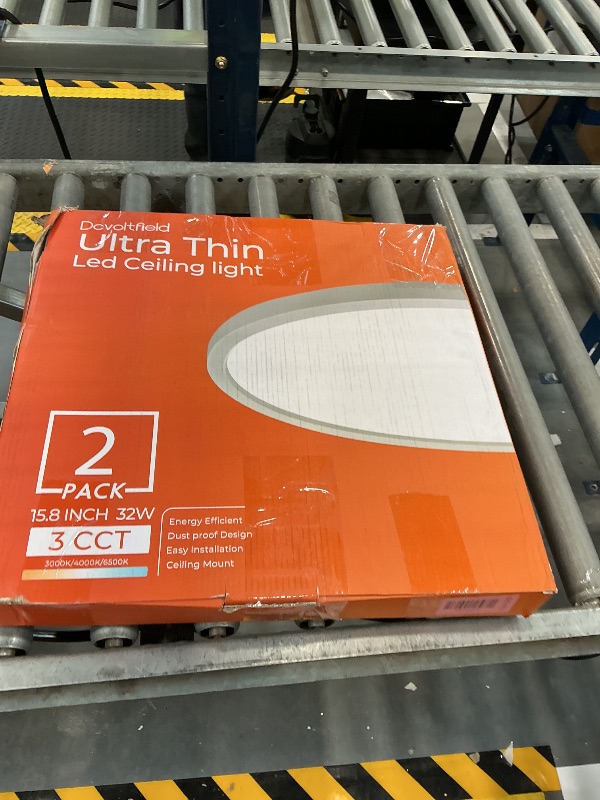 Photo 1 of Dcvoltfield 15.8" LED Flush Mount Ceiling Light Fixture (2 Pcs)