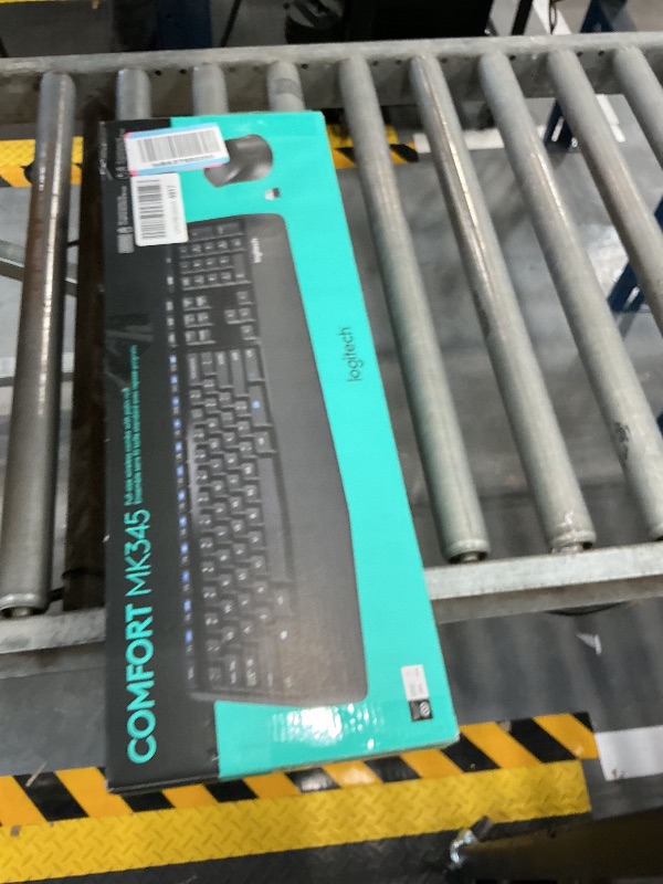 Photo 1 of Logitech MK345 Wireless Keyboard and Mouse Combo - Black