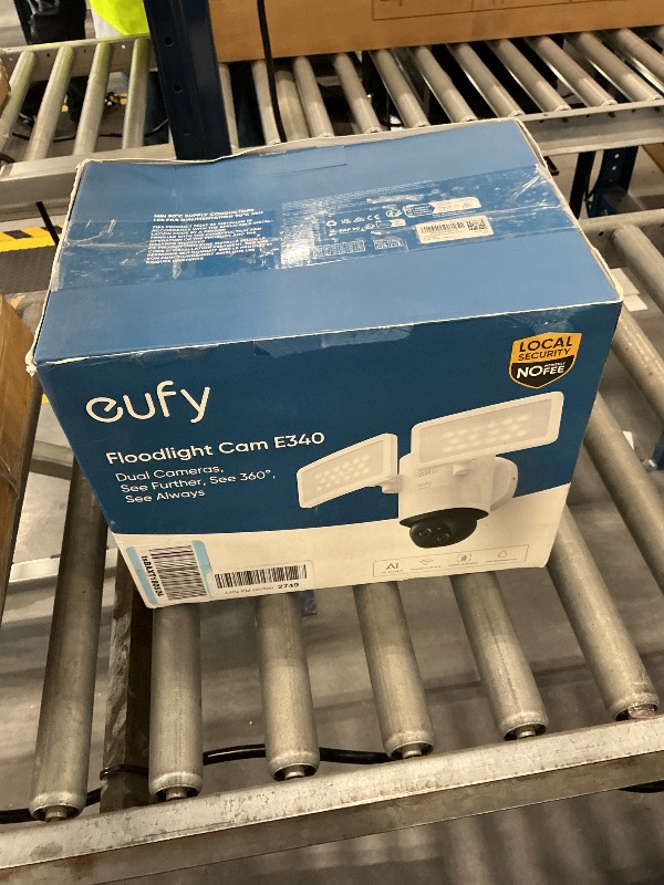 Photo 1 of eufy Security E340 Floodlight Camera