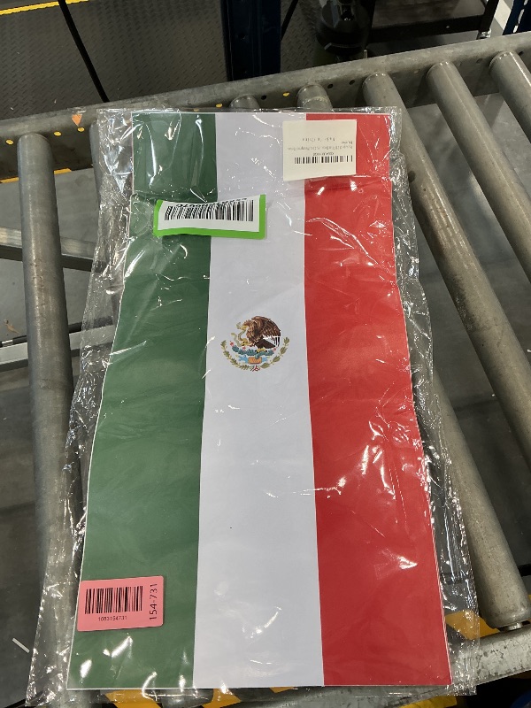 Photo 1 of Mexican Flag B-Pillar Decals (2-Pack)