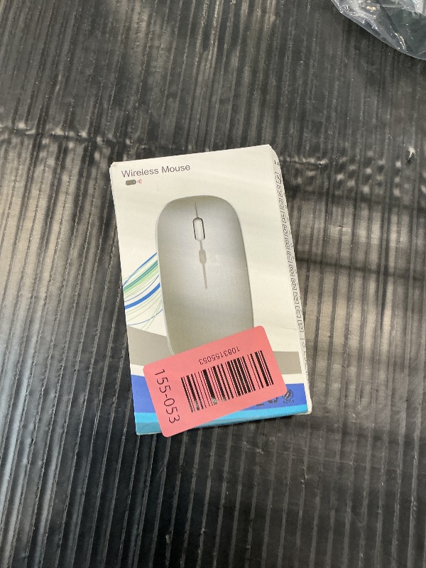 Photo 1 of Afaartcci Rechargeable Wireless Mouse, Silent Bluetooth, 2.4G