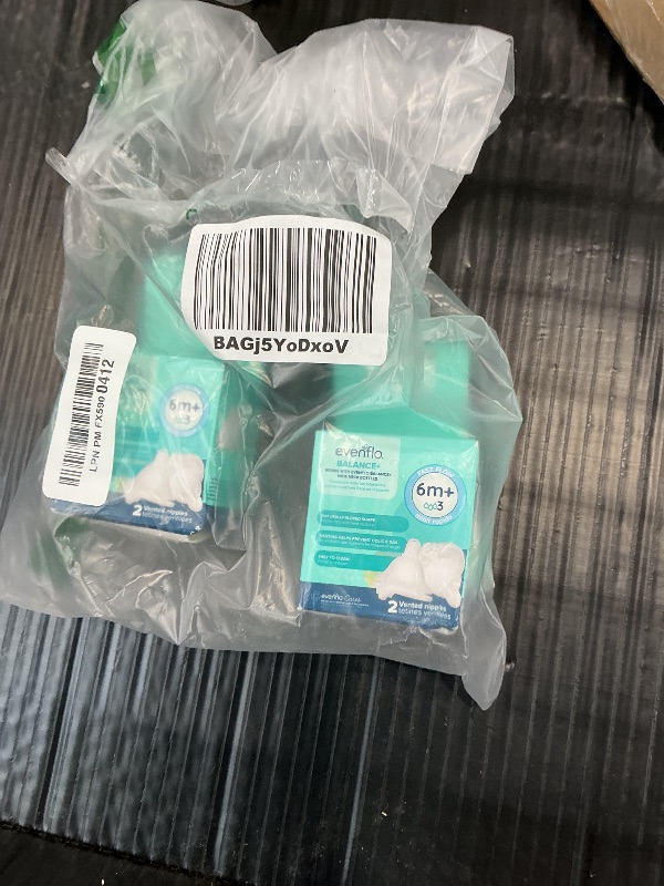 Photo 1 of Evenflo Feeding Balance Plus Nipples - Fast Flow, 8+ Months (2 Count)