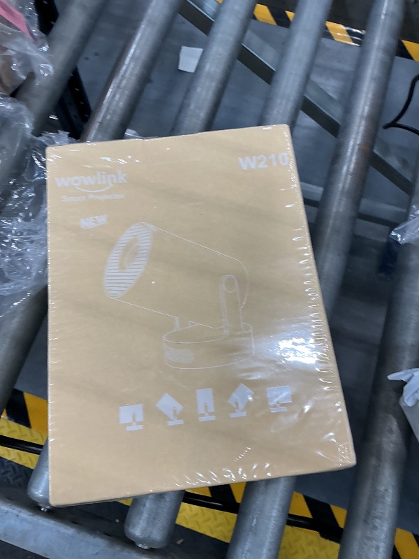 Photo 1 of Wowlink W210 Mini Projector: WiFi 6, Bluetooth 5.4, 1080P Support