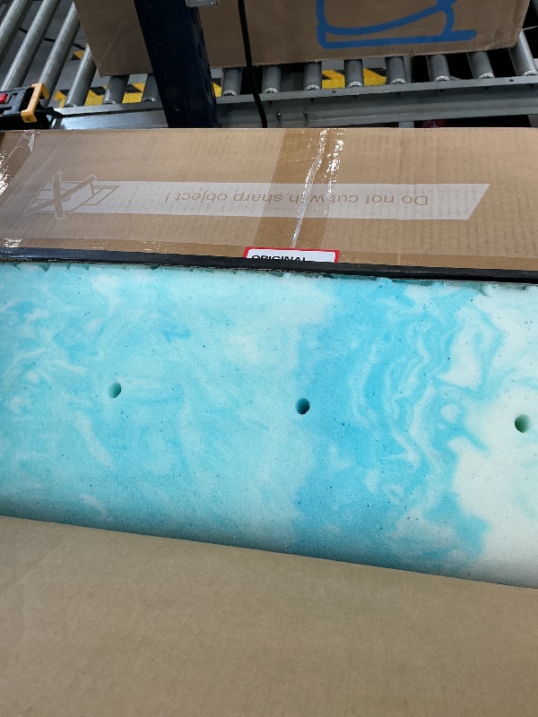 Photo 1 of MLILY EGO 2 Inch Twin Gel Memory Foam Mattress Topper